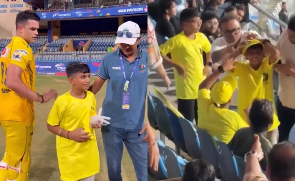 Arjun Tendulkar’s Heartfelt Gesture As His Six Injures Young Fan During Mumbai T20 League. Watch Arjun Tendulkar’s Heartfelt Gesture As His Six Injures Young Fan During Mumbai T20 League. Watch