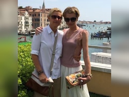 Ellen DeGeneres And Portia de Rossi Share A Kiss While Vacationing Aboard A Yacht&nbsp;