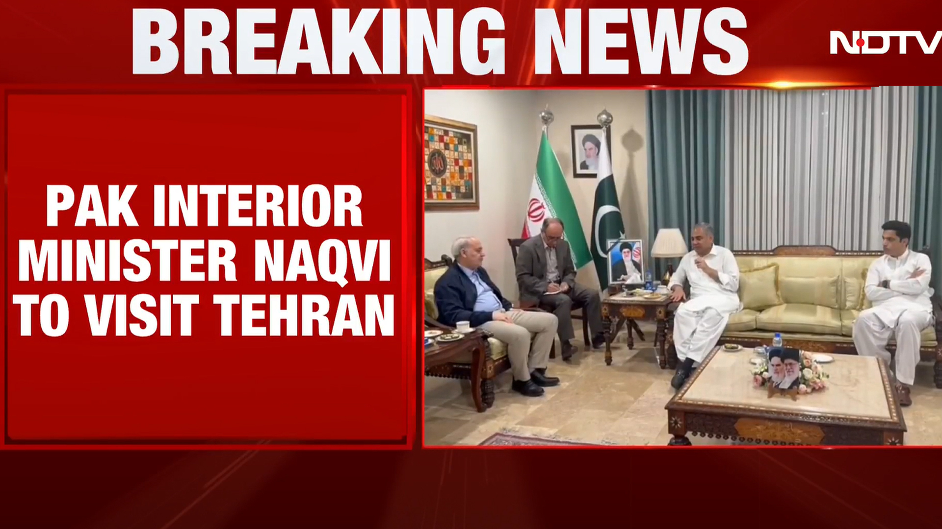 Pakistan Minister Mohsin Naqvi To Visit Tehran For Talks: Iran State Media