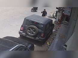 Rajasthan: रेंट पर गाड़ी नहीं दी तो थार पर मारे पत्थर, CCTV में हुआ रिकॉर्ड
