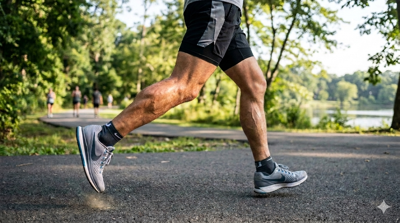 The calf muscle performs an important task that supports healthy circulation