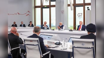 PM Modi Flags Indian Seafarers' Death In Hormuz At G7 Summit With Trump Present