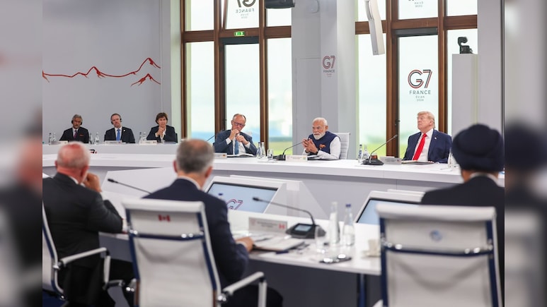 PM Modi Flags Indian Seafarers' Death In Hormuz At G7 Summit With Trump Present