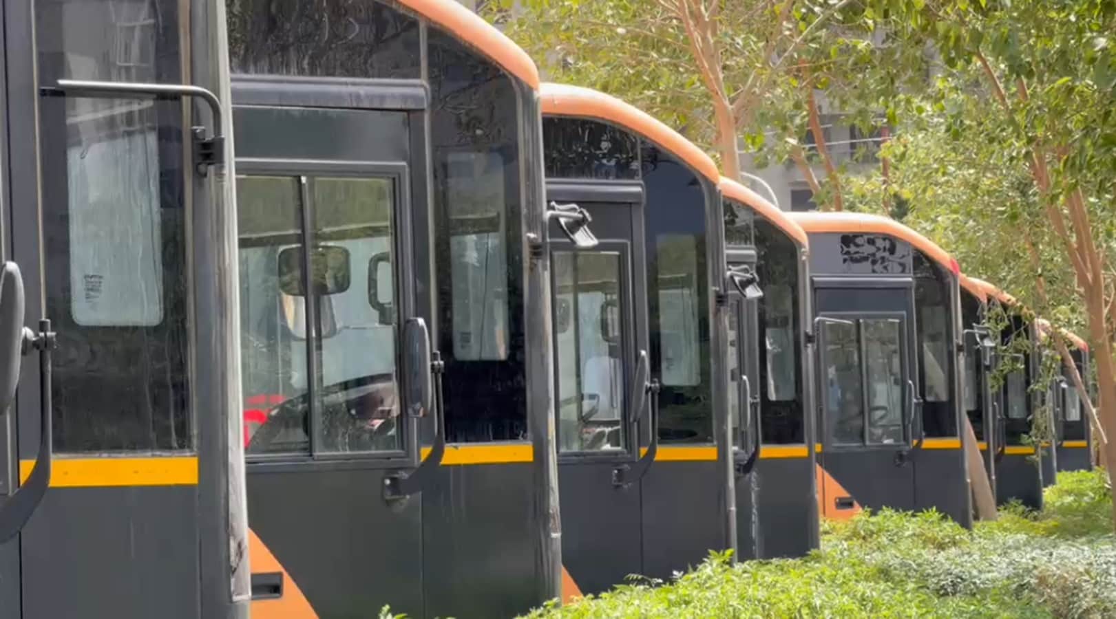 noida jewar airport electric double decker bus service routes fare noida jewar airport electric double decker bus service routes fare