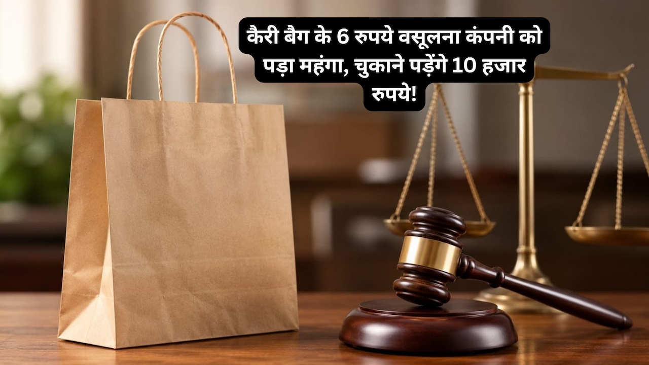6 रुपये के बैग पर 10 हजार का जुर्माना? कोर्ट ने ग्राहक के हक में कंपनी को सुनाया फैसला