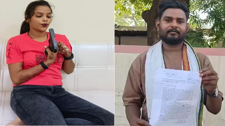 मुझे मेरी बंदूकबाज पत्नी से बचाओ : ग्वालियर में पति की गुहार; 10 शादियां, ठगी और 5 लाख की वसूली मांगने का आरोप