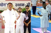 राष्ट्रपति मुर्मु ने जबलपुर में किया योग, CM यादव भी मौजूद; अंबिकापुर में CM साय ने भी Yoga किया