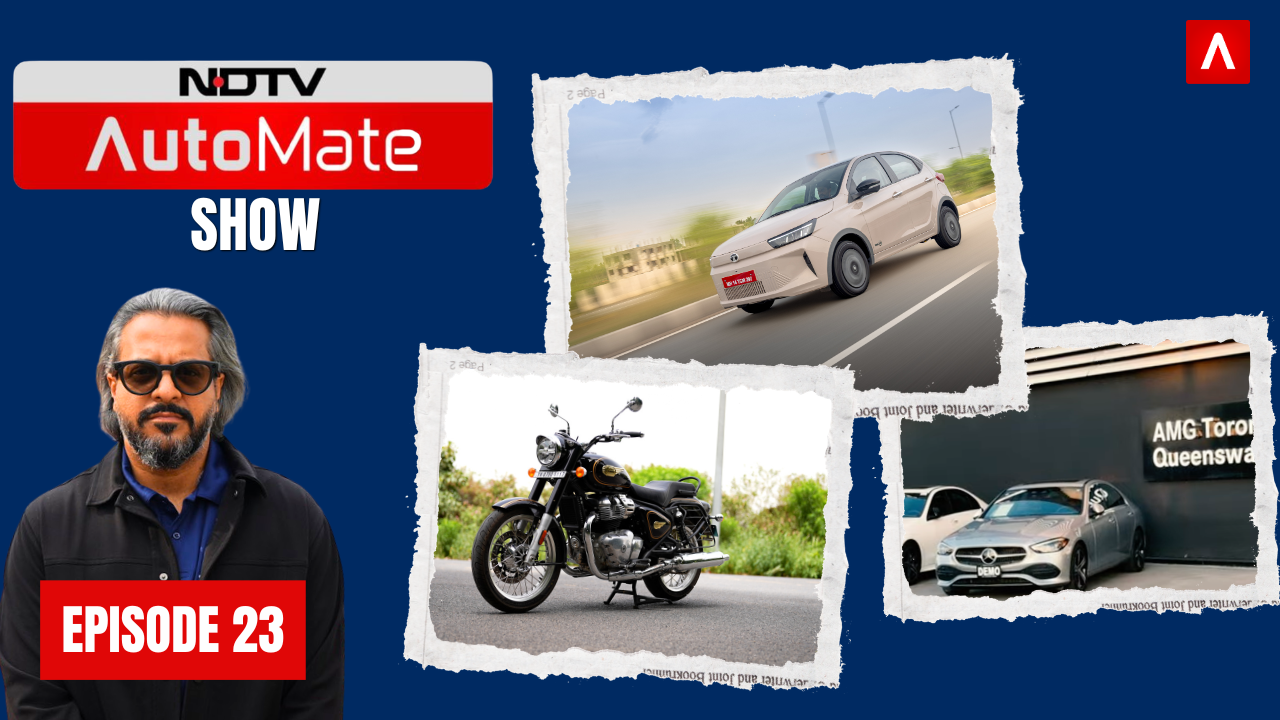 Tata Tiago ICE, RE Bullet 650 Review; Mercedes Queensway Dealership Tour - NDTV AutoMate Ep 23