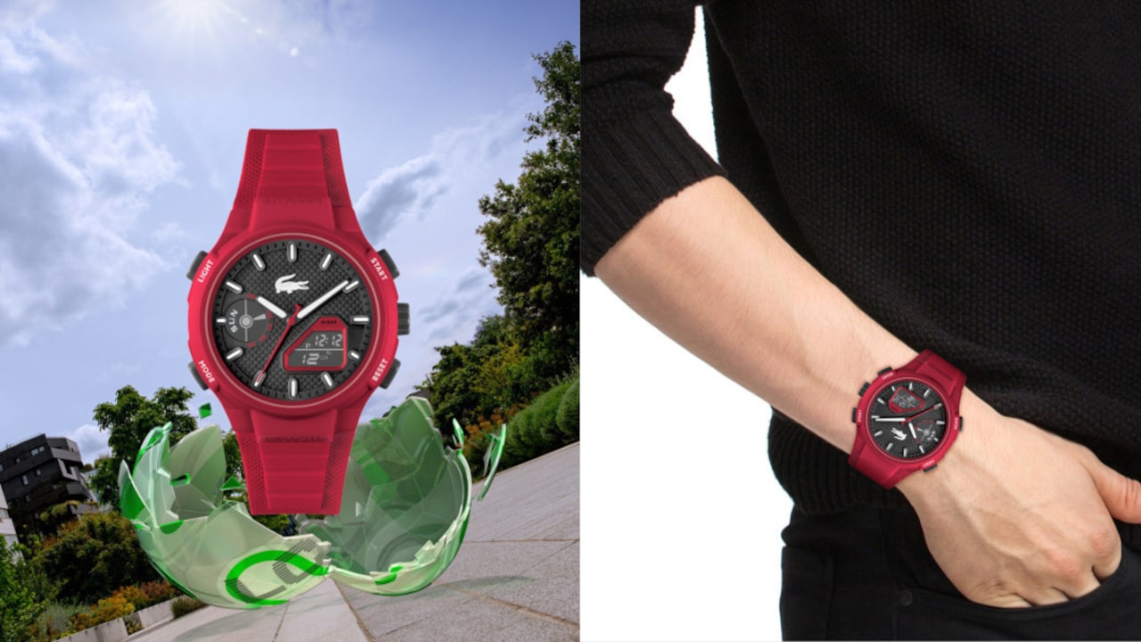 Grab Lacoste watches for men at discounted prices on Myntra