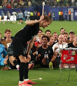 Watch: Norway Stars Celebrate Knockouts Entry With Synchronised Viking Row With Fans