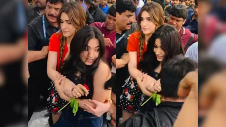 Kriti Sanon Shields Rashmika Mandanna In A Crowded Pune Mall. Internet Approves