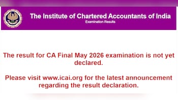 CA Intermediate May 2026 Exam Result To Be OUT On June 24, Confirms ICAI; Check Direct Link And Other Key Details