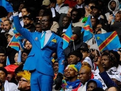 FIFA World Cup 2026: DR Congo "Statue Fan" Michel Nkuka Attends Colombia Clash