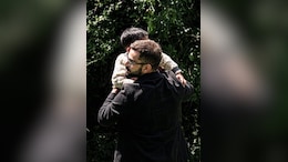 Virat Kohli Carries Son Akaay On Shoulder During London Outing With Anushka Sharma