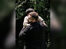 Virat Kohli Carries Son Akaay On Shoulder During London Outing With Anushka Sharma