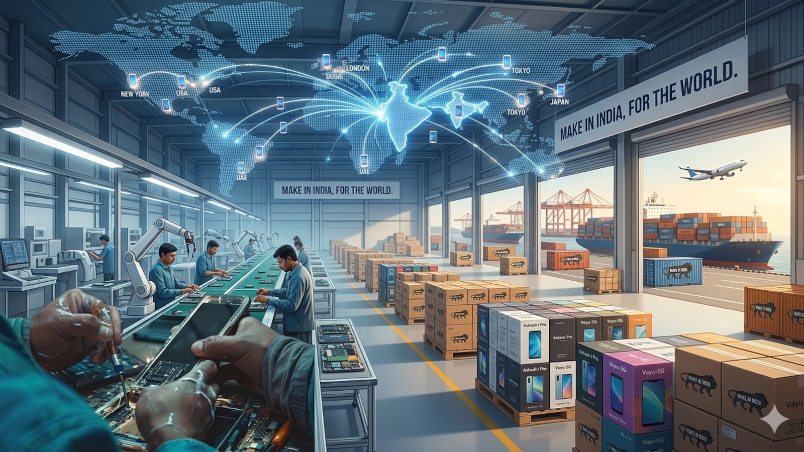 India's Manufacturing and Export Sectors Show Growth Amid Global Challenges