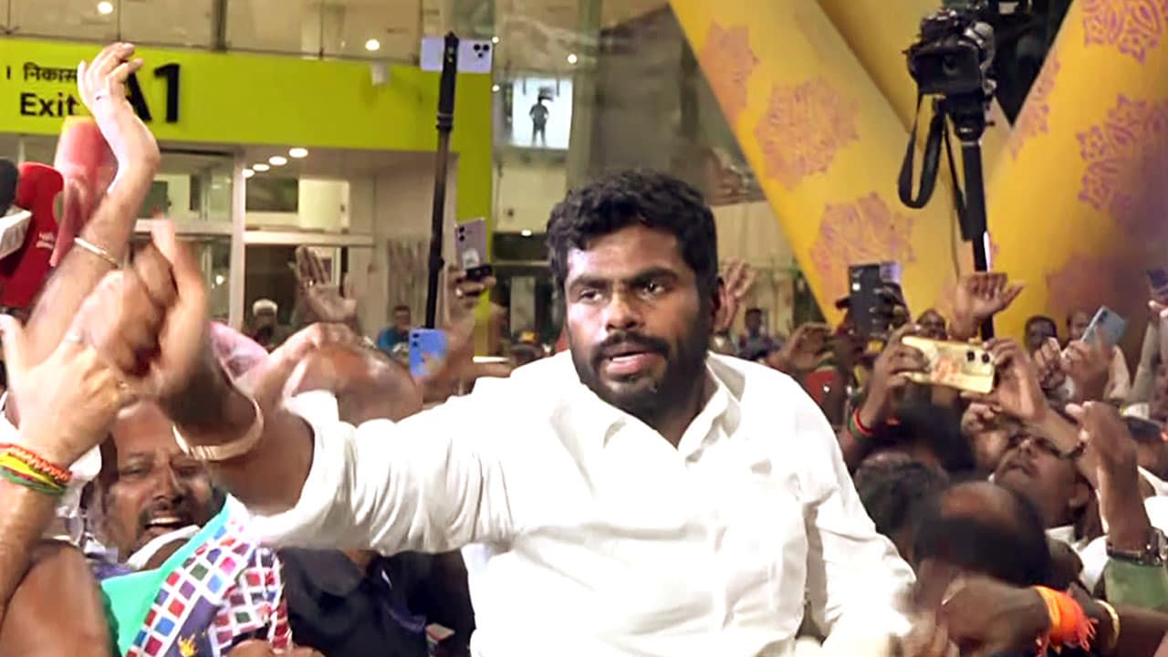 Annamalai Gets Grand Chennai Welcome After Launching New Political Movement