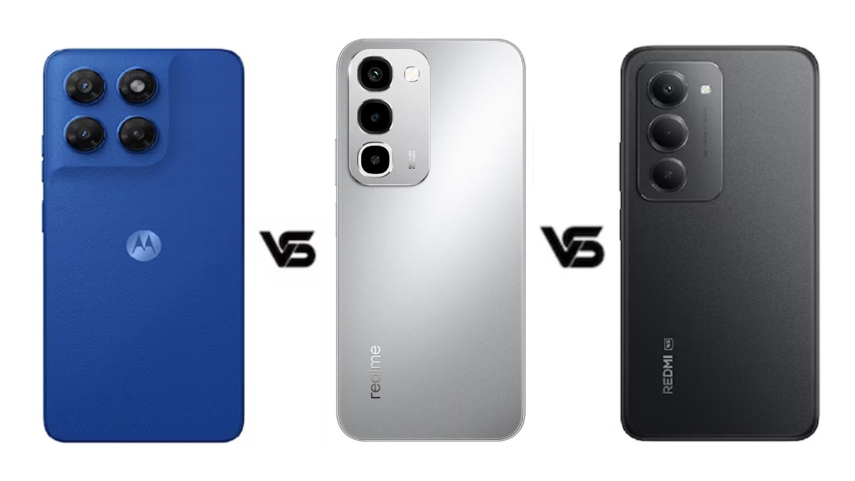 Realme P4R 5G vs Moto G37 Power vs Redmi 15 5G: कौन बेहतर?