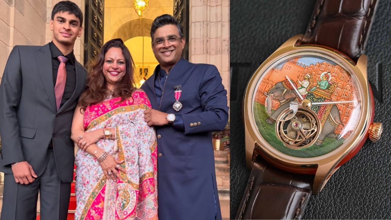 पद्मश्री सम्मान लेने पहुंचे माधवन ने पहनी 40 लाख रुपये की घड़ी, पूरी दुनिया में केवल 10 हैं ऐसी घड़ियां