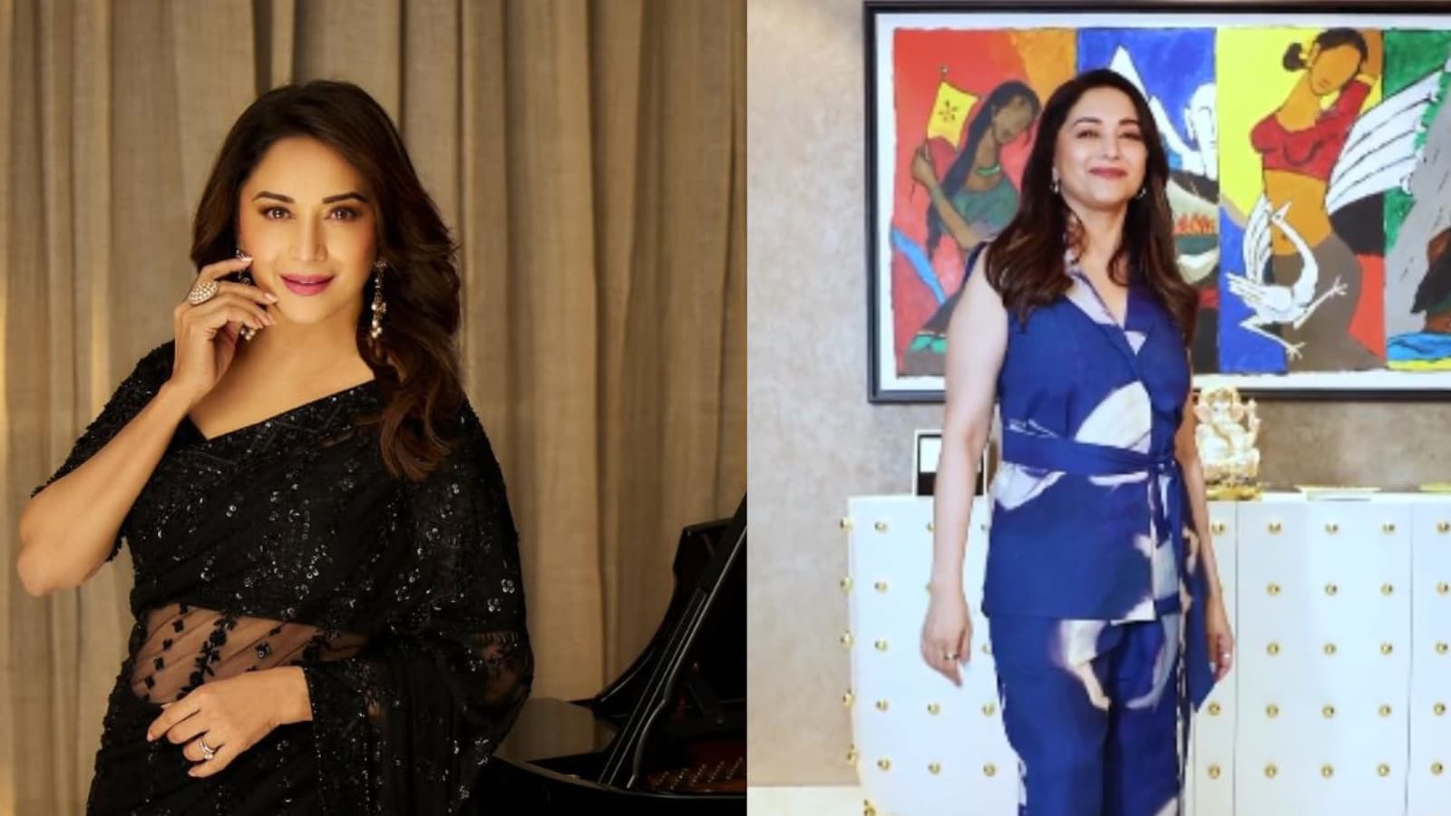 Inside Mumbai Homes of Madhuri Dixit and Farah Khan Featuring Art and Modern Design