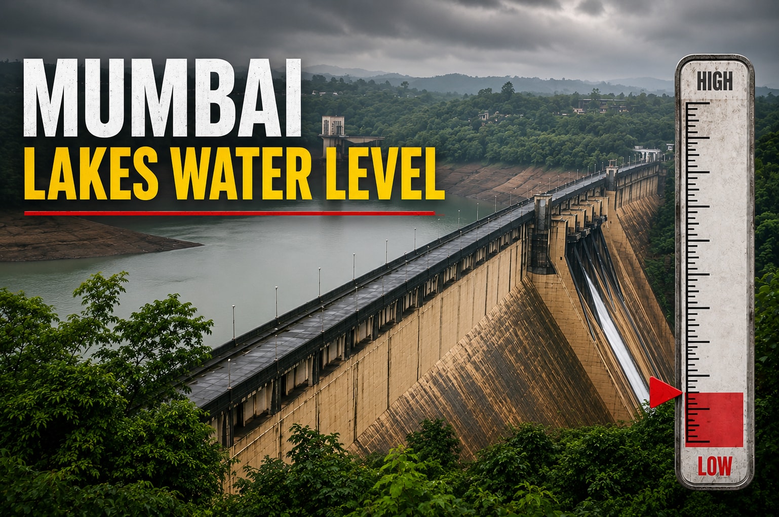 Mumbai Water Stock Nears Critical 10%: Check Weather Forecast And More