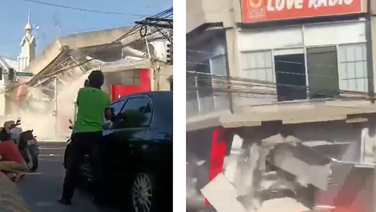 Philippines Earthquake: Shocking Videos Capture Destruction, Screams; Crowds Flee As Buildings Collapse