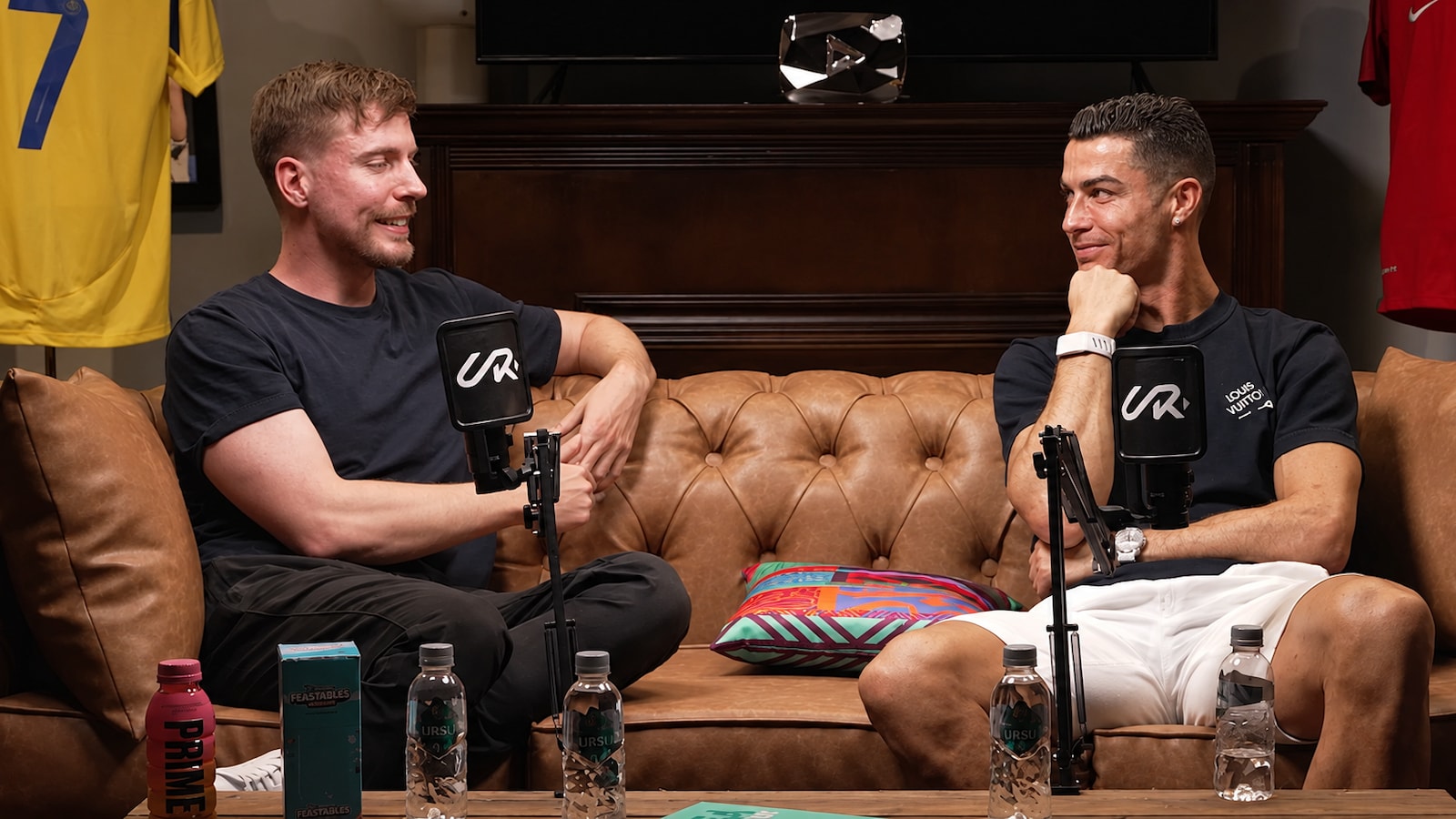 MrBeast Shares Surprising Story About Filming With Cristiano Ronaldo During Their Record-Breaking Collab