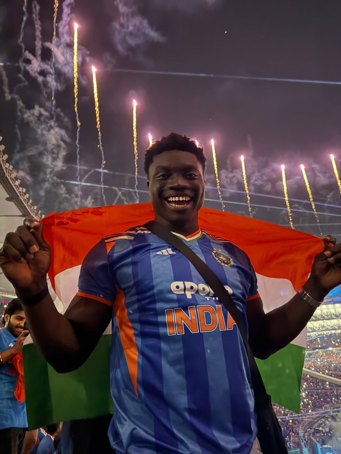 Coming from football-loving Nigeria, Stanley never expected cricket to become one of his biggest passions.