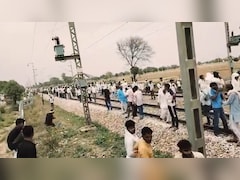 राजस्थान में पानी के लिए किसानों का उग्र प्रदर्शन, दिल्ली-मुंबई रेलवे ट्रैक जाम; महापंचायत जारी