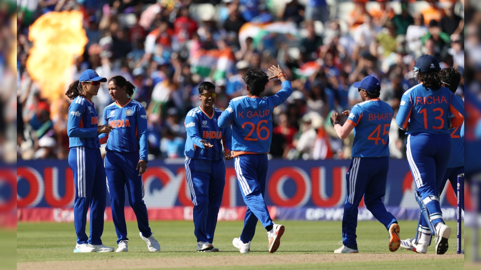 Smriti Mandhanas Half-Century, Deepti Sharmas Five-For In Indias Crushing 64-run Win Over Pakistan In Womens T20 World Cup