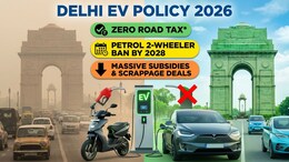 Delhi EV Policy 2026: Subsidies, Zero Road Tax, End Of Petrol Two-Wheelers By 2028