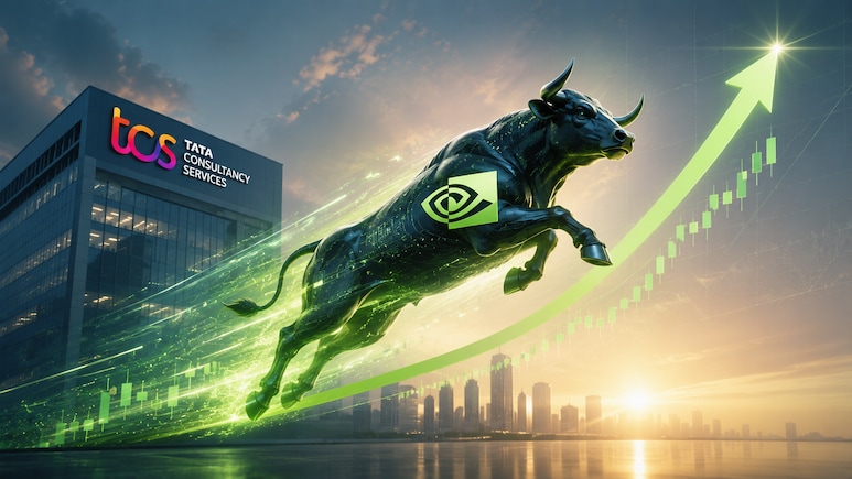 AI Tailwind: 'Nvidia Effect' Powers TCS Shares To A Two-Year High In Daily Gains
