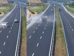 On Camera, 4 Members Of Family Killed As Speeding SUV Rams Car On UP Highway