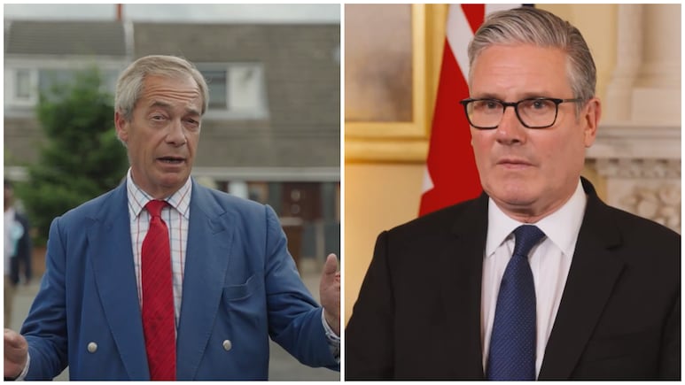 Nigel Farage Demands General Election In UK As Keir Starmer Resigns