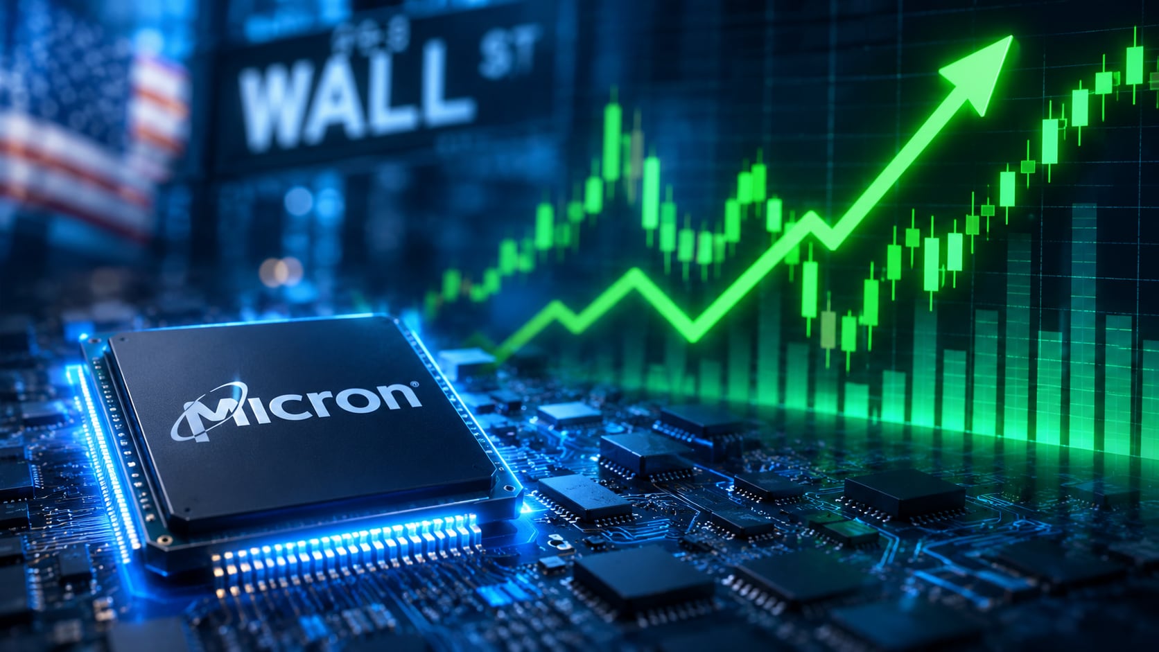 Micron shares rise after plan for $10 billion AI memory research lab