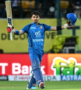 Afghanistans Rahmanullah Gurbaz Scripts History With Marvelous Ton vs India In 1st ODI