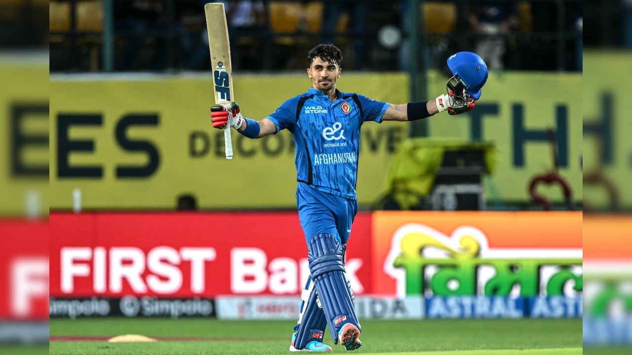 Afghanistans Rahmanullah Gurbaz Scripts History With Marvelous Ton vs India In 1st ODI