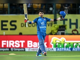 Afghanistan's Rahmanullah Gurbaz Scripts History With Marvelous Ton vs India In 1st ODI