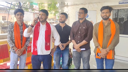 ग्वालियर में गौवंश से छेड़छाड़ पर बवाल, आधी रात आपत्तिजनक हरकत; हिंदू संगठनों का विरोध, आरोपी गिरफ्तार