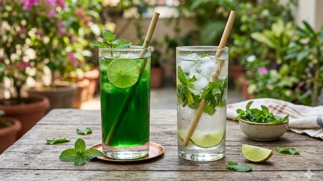 Pudina water and khus water can be consumed to address heat induced hydration
