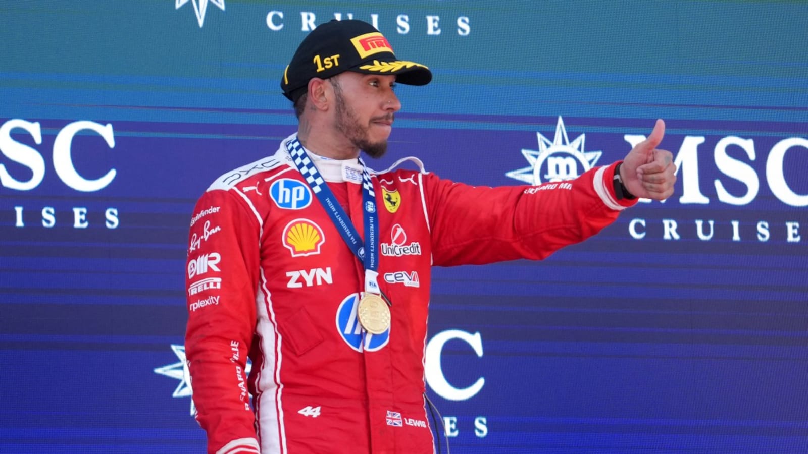 Lewis Hamilton Reveals Neck Injury That Hampered Debut Year With Ferrari