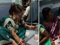 मूंगफली खाई, छिलके फर्श पर फेंके... ट्रेन में महिला की हरकत कैमरे में कैद, इंटरनेट पर मचा बवाल