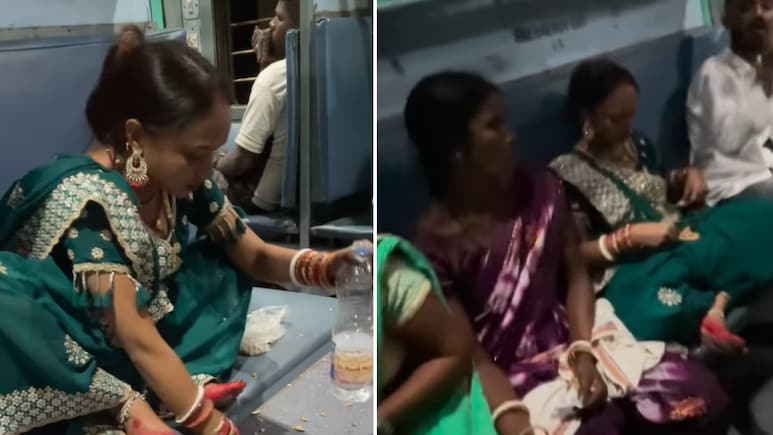 मूंगफली खाई, छिलके फर्श पर फेंके... ट्रेन में महिला की हरकत कैमरे में कैद, इंटरनेट पर मचा बवाल