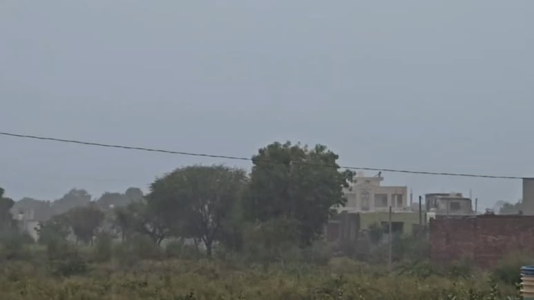 राजस्थान में झमाझम बारिश, श्रीगंगानगर-अलवर में गिरे ओले, आज 20 जिलों में ऑरेंज अलर्ट
