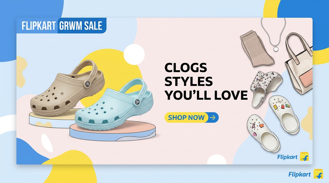 Flipkart GRWM Sale: Buy Comfortable Clogs For Men Starting At Just ₹149
