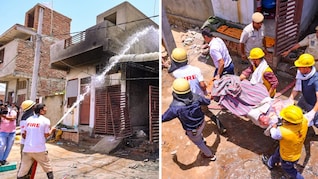 जयपुर की अवैध पटाखा फैक्ट्री में जिंदा जल गए 8 लोग, आग लगने से पहले हुआ जोरदार धमाका