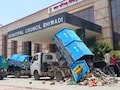 कचरे वाली गाड़ी के ड्राइवरों ने नगर परिषद के अधिकारी को पीटा, भिवाड़ी नगर परिषद में जमकर हंगामा