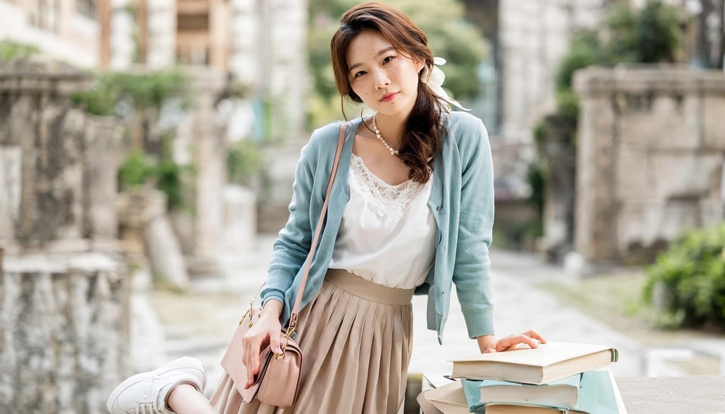 Bring the ultra-feminine coquette aesthetic to your daily college life with comfortable style choices.