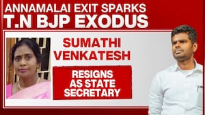 Annamalai Exit Triggers BJP Churn In Tamil Nadu, More Leaders Resign