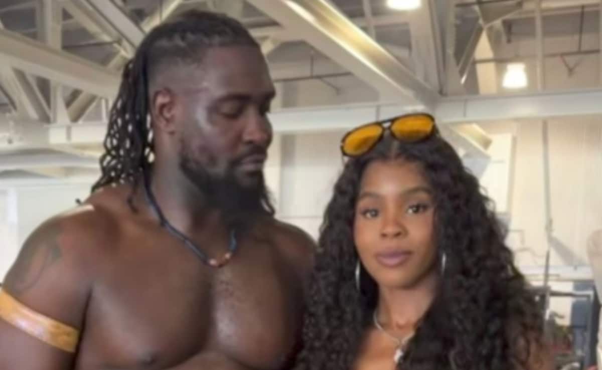 Who Is Oba Femi's Girlfriend Briell Brielle? Meet The Fitness Influencer Who Stole The WWE Hall Of Fame Red Carpet